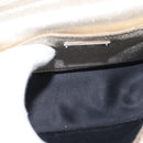 Miu Miu Matelasse Chain Shoulder Bag Leather Champagne Gold Silver Auth bs31411-11