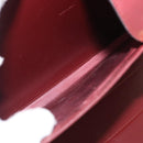 CARTIER Must Line Attache Case Leather Bordeaux Gold Auth bs31413-23
