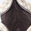 GUCCI GG Supreme Shoulder Bag PVC Beige Silver 141626 Auth bs31415-20