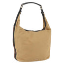 GUCCI GG Canvas Web Sherry Line Bag Beige Brown gold 001 4287 Auth bs31420-1