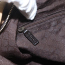 GUCCI GG Canvas Web Sherry Line Bag Beige Brown gold 001 4287 Auth bs31420-17