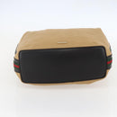 GUCCI GG Canvas Web Sherry Line Bag Beige Brown gold 001 4287 Auth bs31420-9