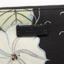GUCCI Clutch Bag Canvas Black Silver 353480 Auth bs31421-14