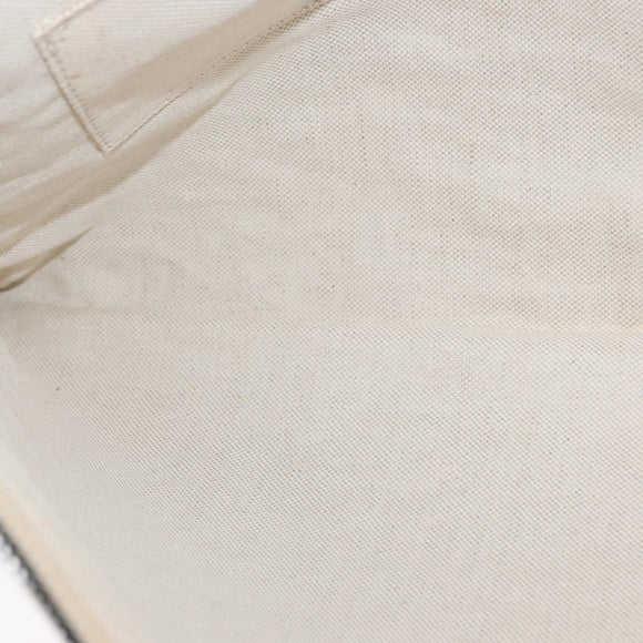 GUCCI Clutch Bag Canvas Black Silver 353480 Auth bs31421