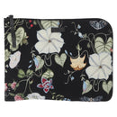 GUCCI Clutch Bag Canvas Black Silver 353480 Auth bs31421-2