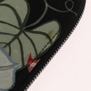 GUCCI Clutch Bag Canvas Black Silver 353480 Auth bs31421-4