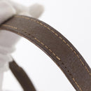 GUCCI GG Supreme Web Sherry Line Bag PVC Beige Gold 001 58 6177 Auth bs31426-10