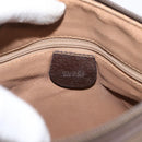 GUCCI GG Supreme Web Sherry Line Bag PVC Beige Gold 001 58 6177 Auth bs31426-18