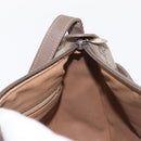 GUCCI GG Supreme Web Sherry Line Bag PVC Beige Gold 001 58 6177 Auth bs31426-20