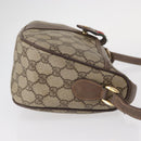 GUCCI GG Supreme Web Sherry Line Bag PVC Beige Gold 001 58 6177 Auth bs31426-4