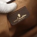 GUCCI GG Supreme Clutch Bag PVC Beige 97 01 029 Auth bs31428-14