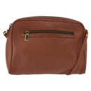 GUCCI Shoulder Bag Leather Brown Gold 007 113 0014 Auth bs31429-1