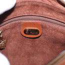 GUCCI Shoulder Bag Leather Brown Gold 007 113 0014 Auth bs31429-17