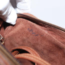 GUCCI Shoulder Bag Leather Brown Gold 007 113 0014 Auth bs31429-24