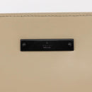 GUCCI Hand Bag Enamel Beige Gold Auth bs31430-18