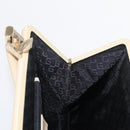 GUCCI Hand Bag Enamel Beige Gold Auth bs31430-20