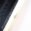 GUCCI Hand Bag Enamel Beige Gold Auth bs31430-22