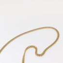 GUCCI Sylvie Sherry Line Chain Bag Leather Light Blue Gold 431666 Auth bs31431-8