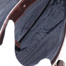 BURBERRY Nova Check Shoulder Bag Nylon Beige Silver Auth bs31436-16