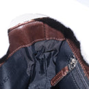 BURBERRY Nova Check Shoulder Bag Nylon Beige Silver Auth bs31436-18