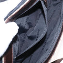 BURBERRY Nova Check Shoulder Bag Nylon Beige Silver Auth bs31436-20