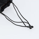 CHANEL Travel Line Purse Pouch Nylon Black CC Auth bs31438-7