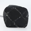 CHANEL Travel Line Purse Pouch Nylon Black CC Auth bs31438-8