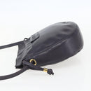 BALLY Shoulder Bag Leather Purple Gold Auth bs31439-4