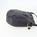 BALLY Shoulder Bag Leather Purple Gold Auth bs31439-5