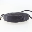 BALLY Shoulder Bag Leather Purple Gold Auth bs31439-9