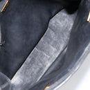 BALLY Quilted Chain Shoulder Bag Leather Black Gold Auth bs31440-10