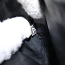 BALLY Quilted Chain Shoulder Bag Leather Black Gold Auth bs31440-12