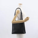 VALENTINO Shoulder Bag Leather Black Gold Auth bs31441-22