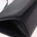 Salvatore Ferragamo Gancini Shoulder Bag Leather Black Gold Auth bs31444-12