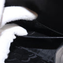 Salvatore Ferragamo Gancini Shoulder Bag Leather Black Gold Auth bs31444-20