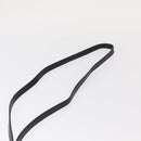 Salvatore Ferragamo Gancini Shoulder Bag Leather Black Gold Auth bs31444-8