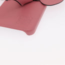 LOEWE iPhone Case Leather Pink Auth bs31447-16
