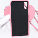 LOEWE iPhone Case Leather Pink Auth bs31447-10