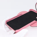 LOEWE iPhone Case Leather Pink Auth bs31447-20