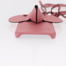 LOEWE iPhone Case Leather Pink Auth bs31447-5