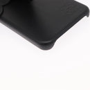 LOEWE iPhone Case Leather Black Auth bs31448-8