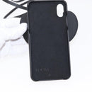 LOEWE iPhone Case Leather Black Auth bs31448-10