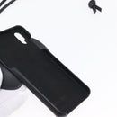 LOEWE iPhone Case Leather Black Auth bs31448-19