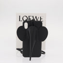 LOEWE iPhone Case Leather Black Auth bs31448-12