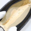 CHANEL Pouch Caviar Skin Black Gold CC Auth bs31451-14