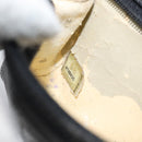 CHANEL Pouch Caviar Skin Black Gold CC Auth bs31451-17
