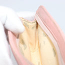 CHANEL COCO Mark Pouch Caviar Skin Pink Gold CC Auth bs31452-16