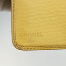 CHANEL Agenda Day Planner Cover Caviar Skin Yellow Gold CC Auth bs31454-12