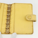 CHANEL Agenda Day Planner Cover Caviar Skin Yellow Gold CC Auth bs31454-15