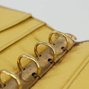 CHANEL Agenda Day Planner Cover Caviar Skin Yellow Gold CC Auth bs31454-18